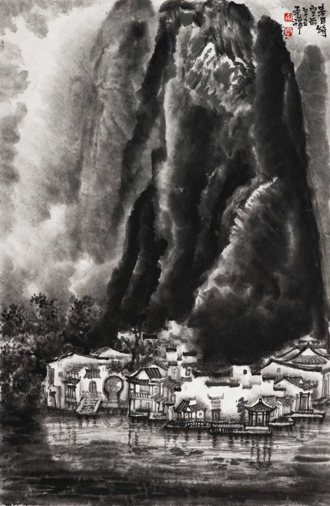 來日綺窗前70x46cm 2021年